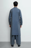 Blue Wash & Wear Shalwar Kameez