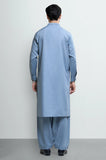 Blue Wash & Wear Shalwar Kameez