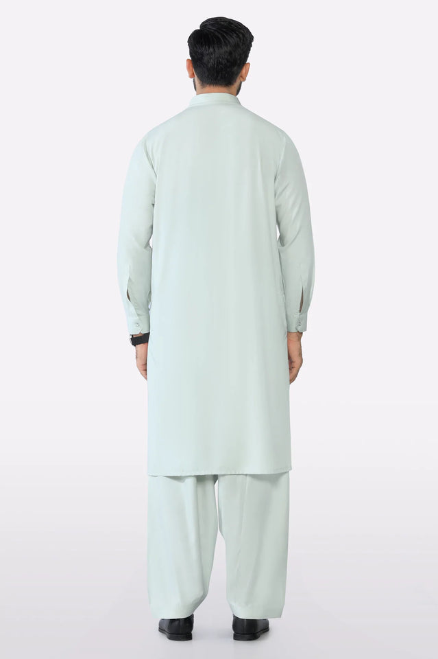 Light Green Wash & Wear Shalwar Kameez