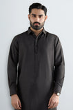 Dark Brown Wash & Wear Shalwar Kameez