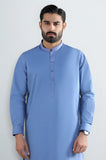 Blue Cotton Shalwar Kameez