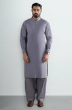 Grey Cotton Shalwar Kameez