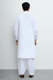 Off White Cotton Shalwar Kameez