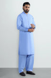 Sky Blue Cotton Shalwar Kameez