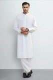 Off White Cotton Shalwar Kameez