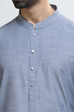 Ash Grey Wash & Wear Shalwar Kameez