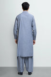 Ash Grey Wash & Wear Shalwar Kameez