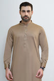 Brown Cotton Shalwar Kameez