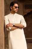 Cream Cotton Shalwar Kameez
