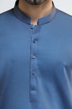 Dark Blue Cotton Shalwar Kameez