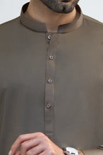 Dark Brown Cotton Shalwar Kameez