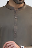 Dark Brown Cotton Shalwar Kameez