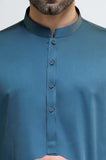 Dark Green Cotton Shalwar Kameez