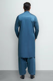 Dark Green Cotton Shalwar Kameez