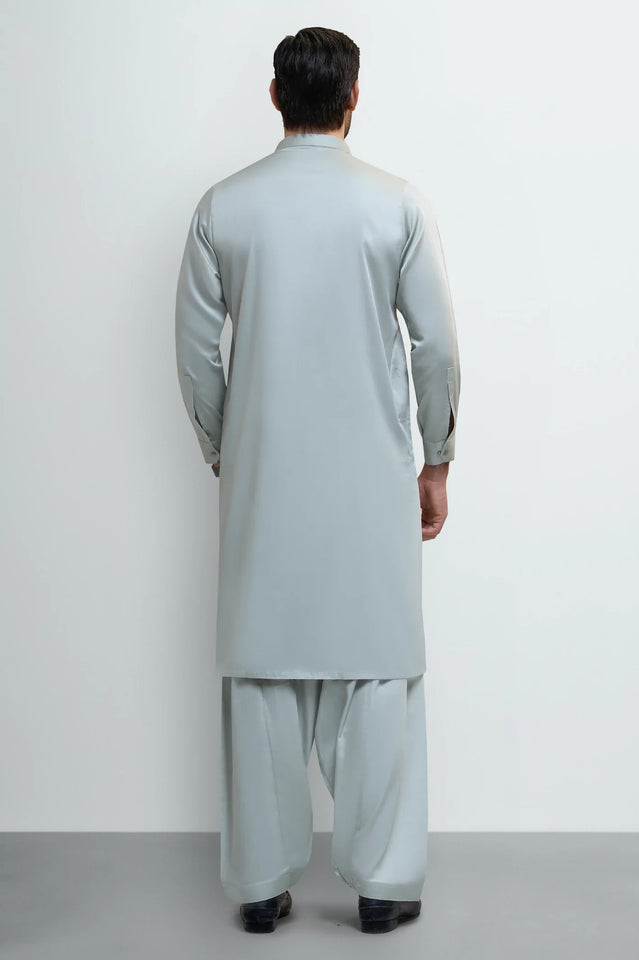 Light Green Cotton Shalwar Kameez