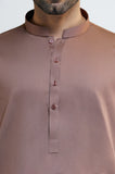 Rust Cotton Shalwar Kameez