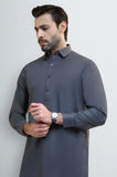Dark Brown Cotton Shalwar Kameez