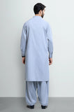 Grey Wash & Wear Shalwar Kameez