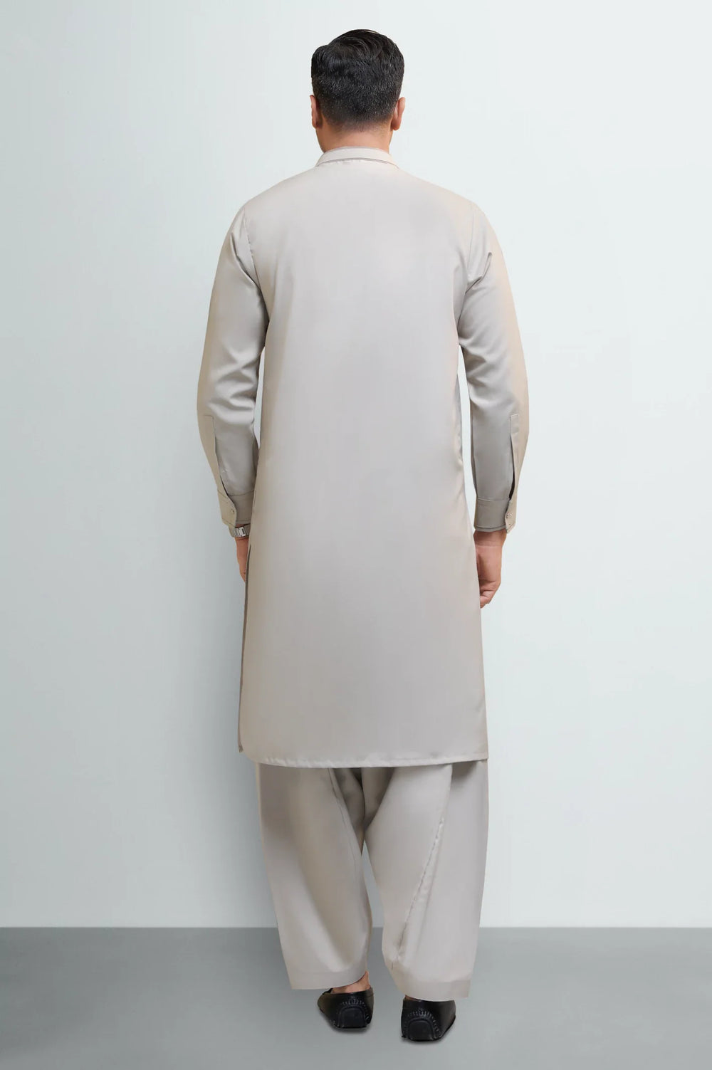 Beige Wash & Wear Shalwar Kameez