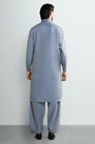 Grey Wash & Wear Shalwar Kameez