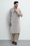 Khaki Wash & Wear Shalwar Kameez