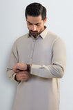 Khaki Wash & Wear Shalwar Kameez