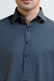 Dark Grey Wash & Wear Shalwar Kameez
