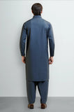 Dark Grey Wash & Wear Shalwar Kameez