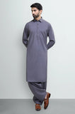 Dark Grey Wash & Wear Shalwar Kameez