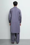 Dark Grey Wash & Wear Shalwar Kameez