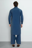 Blue Wash & Wear Shalwar Kameez