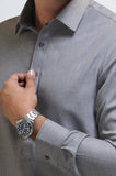 Light Grey Wash & Wear Shalwar Kameez