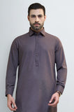 Brown Wash & Wear Shalwar Kameez