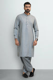 Grey Wash & Wear Shalwar Kameez