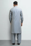 Grey Wash & Wear Shalwar Kameez