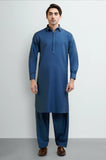 Blue Wash & Wear Shalwar Kameez
