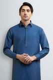 Blue Wash & Wear Shalwar Kameez