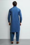 Blue Wash & Wear Shalwar Kameez