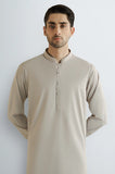 Light Beige Wash & Wear Shalwar Kameez