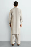 Light Beige Wash & Wear Shalwar Kameez