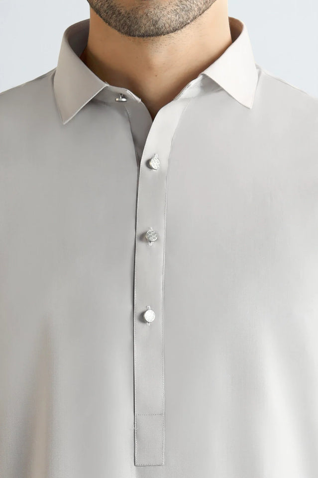 Light Beige Wash & Wear Shalwar Kameez