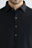 Black Wash & Wear Shalwar Kameez