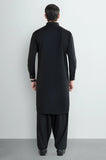 Black Wash & Wear Shalwar Kameez