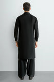 Black Wash & Wear Shalwar Kameez