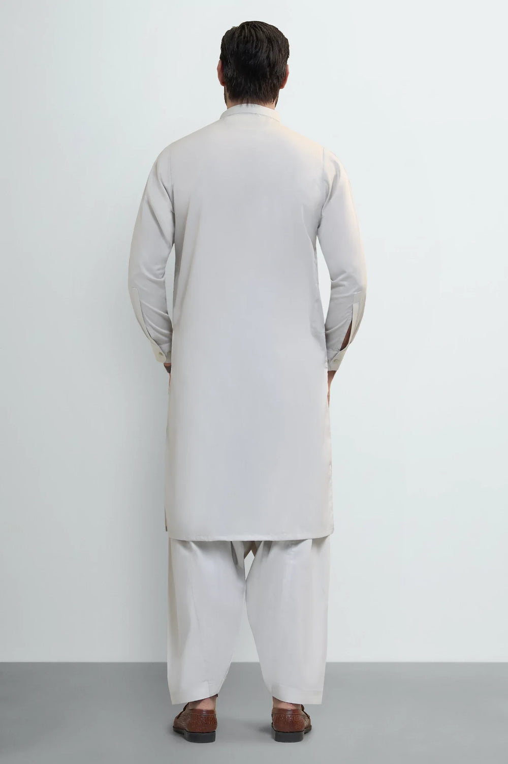 Beige Wash & Wear Shalwar Kameez