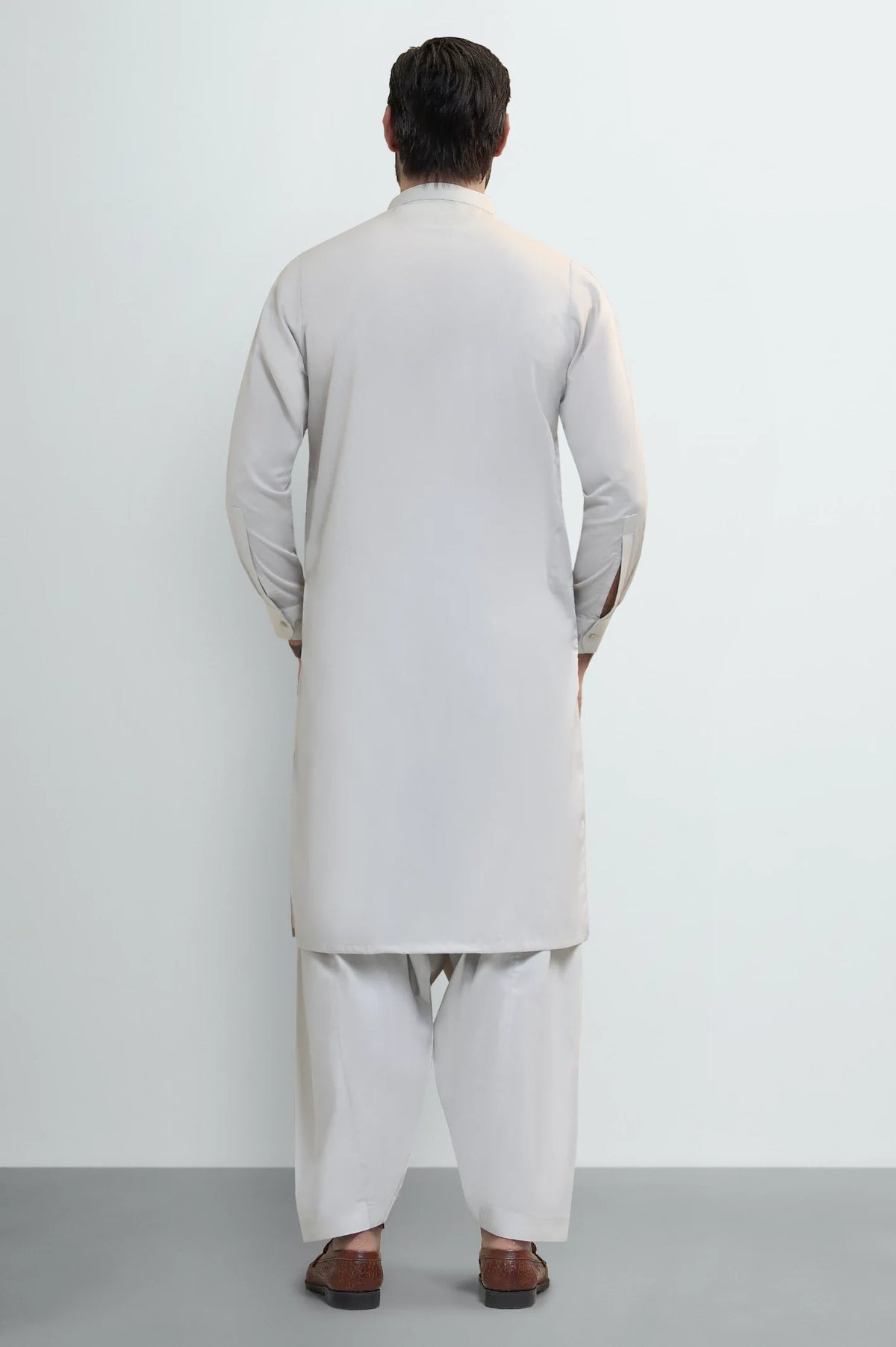 Beige Wash & Wear Shalwar Kameez