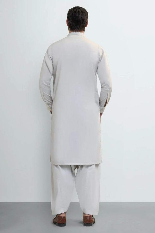 Beige Wash & Wear Shalwar Kameez
