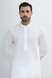 Cream Wash & Wear Shalwar Kameez