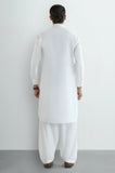 Off White Wash & Wear Shalwar Kameez