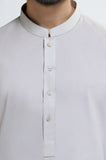 Beige Cotton Shalwar Kameez